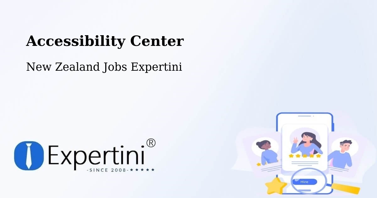 Accessibility Center - New Zealand Jobs Expertini
